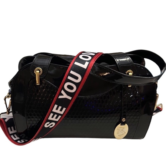 Giordano Italian Leather Bag GORGEOUS! - Picture 3 of 3